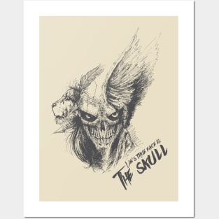 The Skull Tshirt - True Face of Life Posters and Art